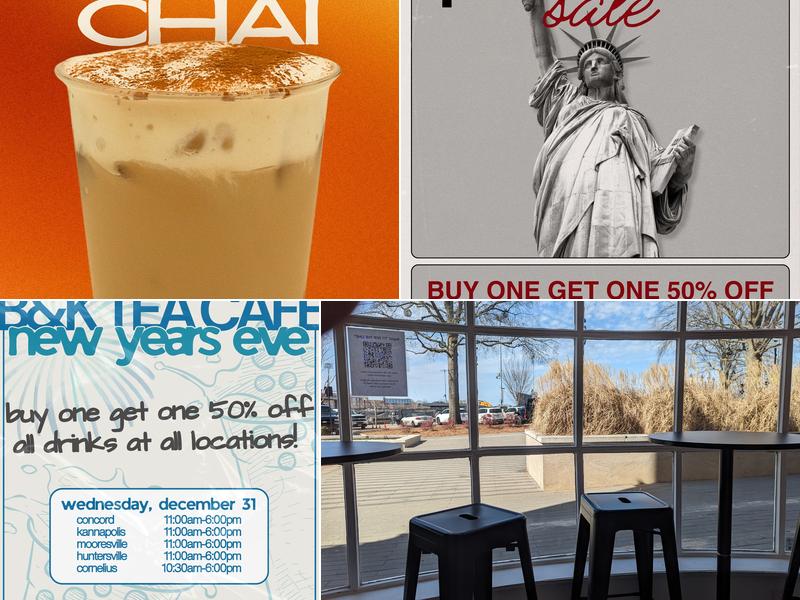 B&K Tea Cafe 103 West Ave, Kannapolis