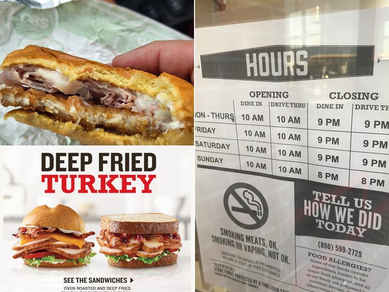 Arby's Menu