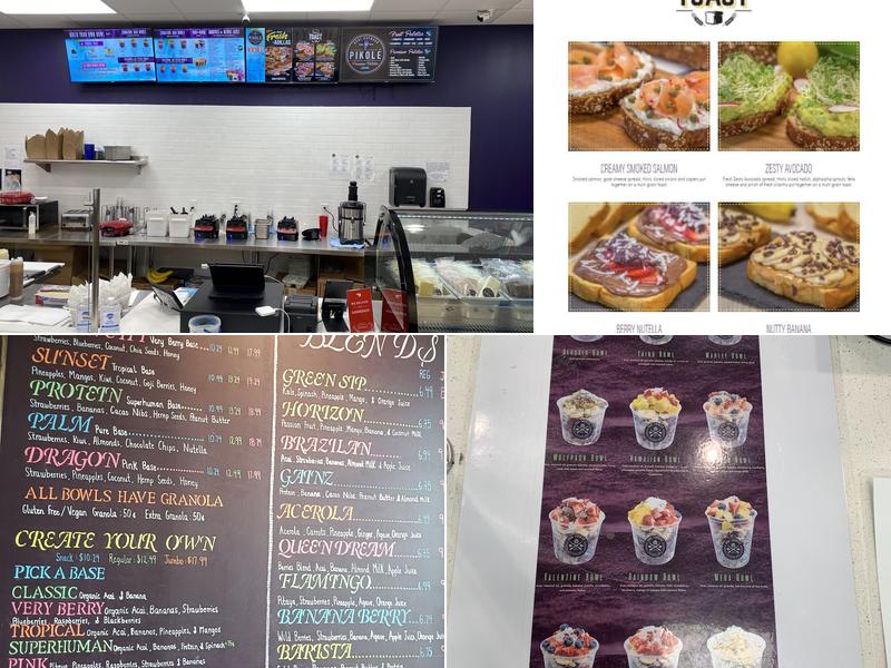 Acai Express Menu