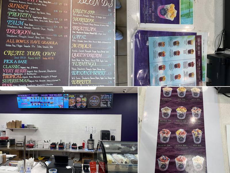 Acai Express Menu