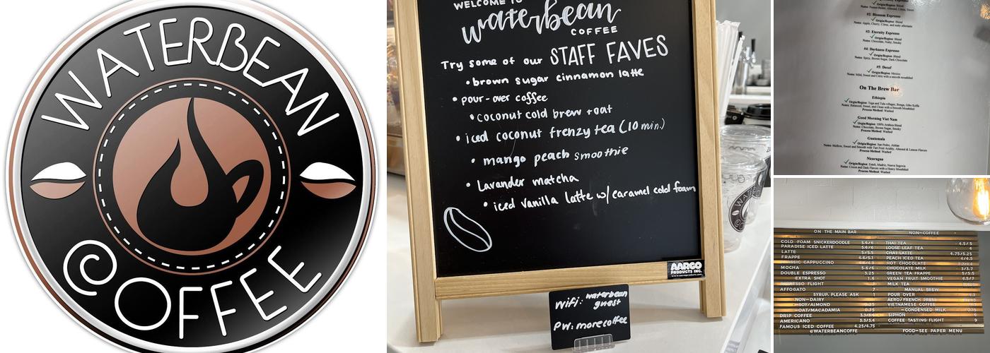Waterbean Coffee Menu