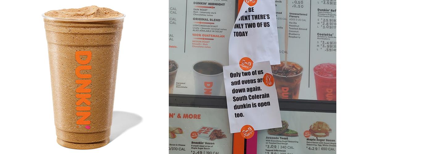 Dunkin' Menu
