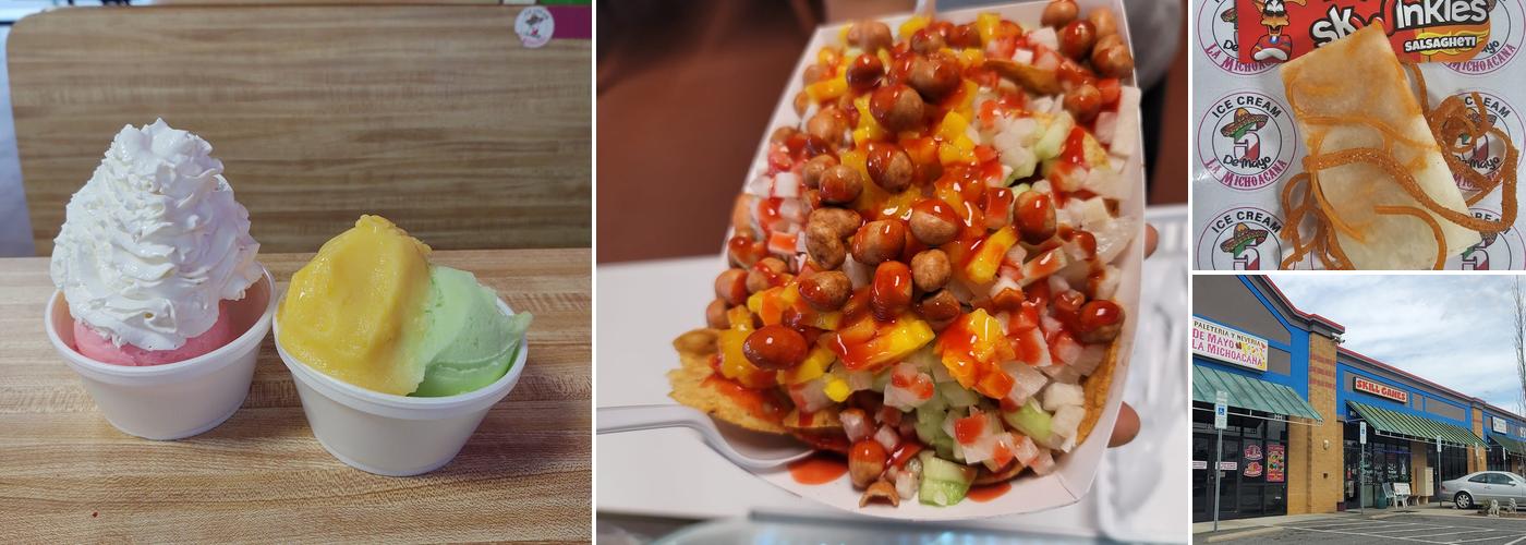 paleteria 5 de mayo la michoacana, ice cream