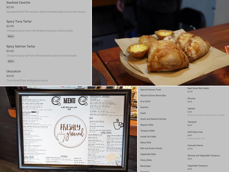 Cafe 26 Menu