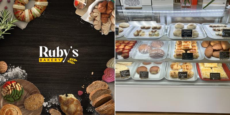 Ruby's Bakery Menu