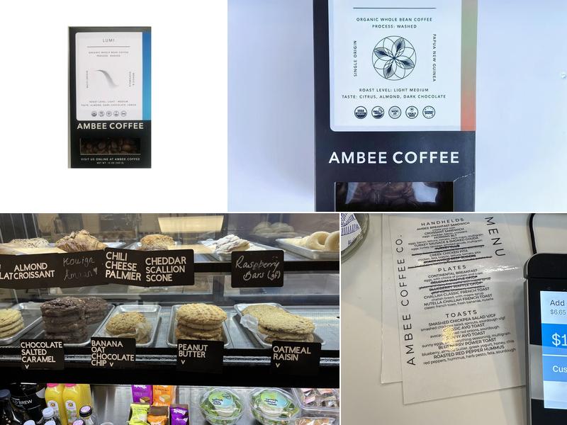 Ambee Coffee Co. Menu