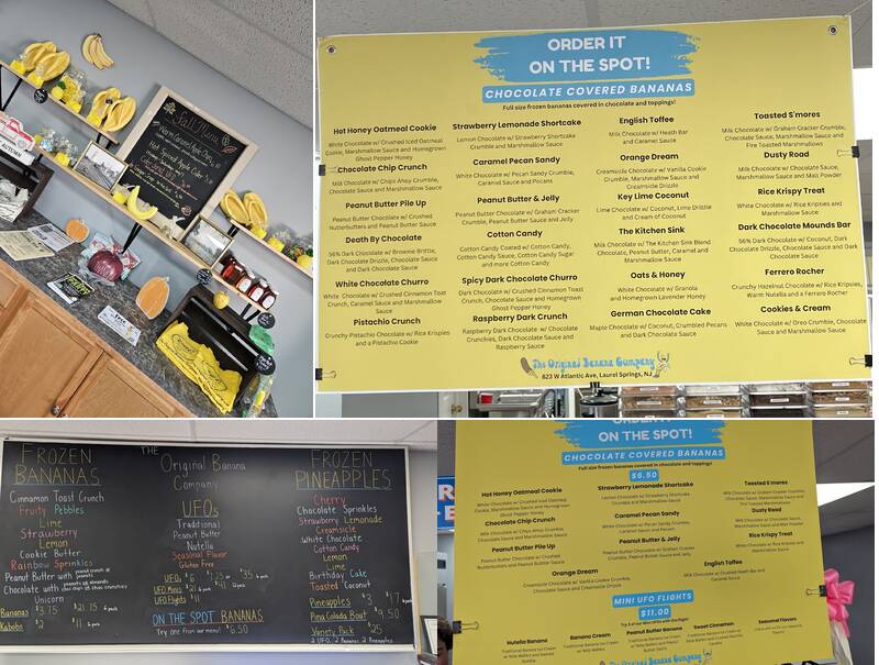 The Original Banana Company, Laurel Springs Menu, Reviews (72