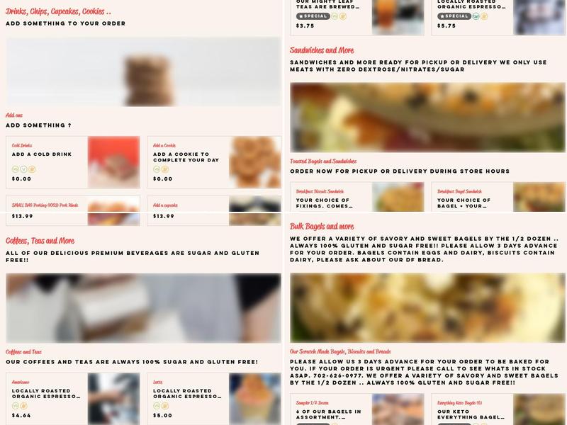 Starburst Parlor Keto Vending Machine Menu