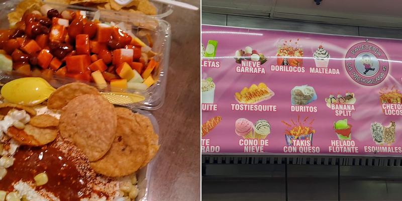 Paleteria La Michoacana #1 Menu