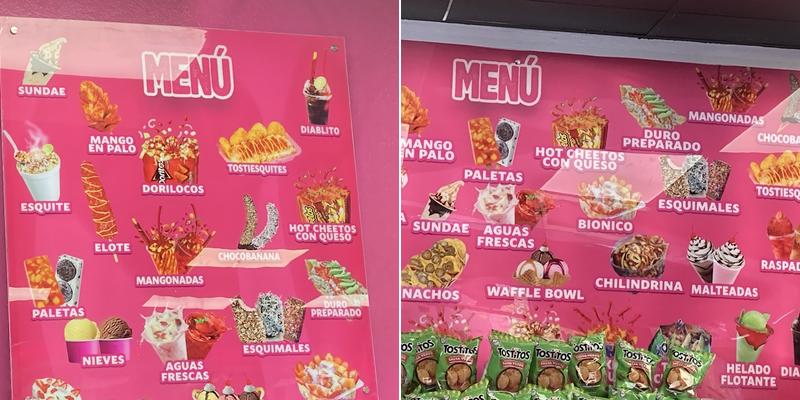 Paleteria La Michoacana #2 Menu