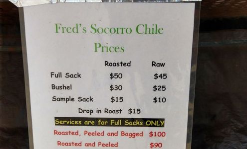 Fred's Socorro Green Chile