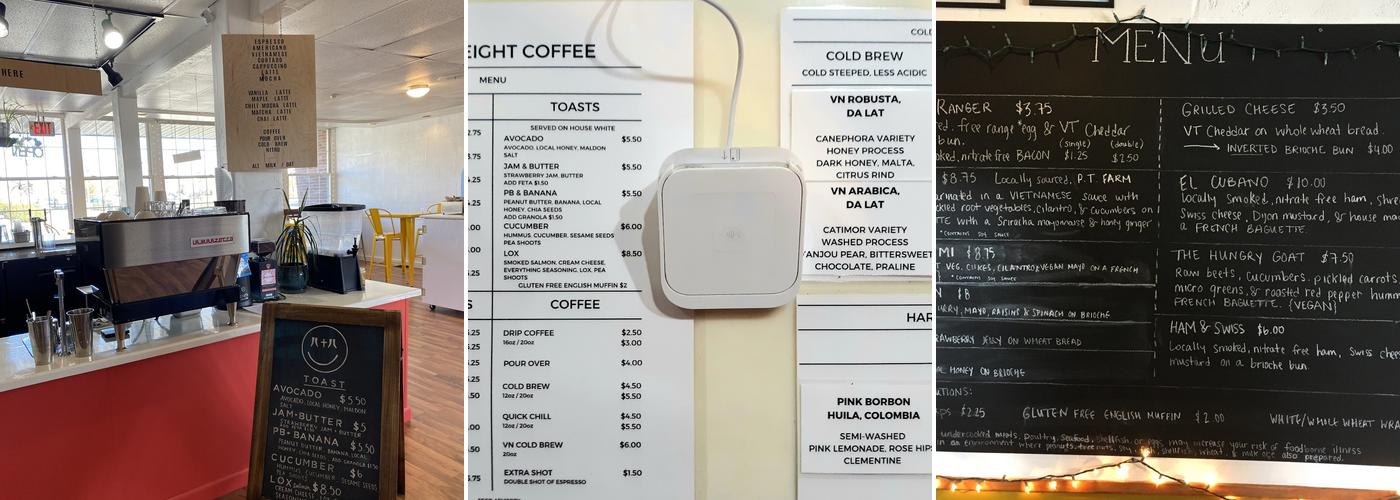 Eighty Eight Coffee Co. Menu