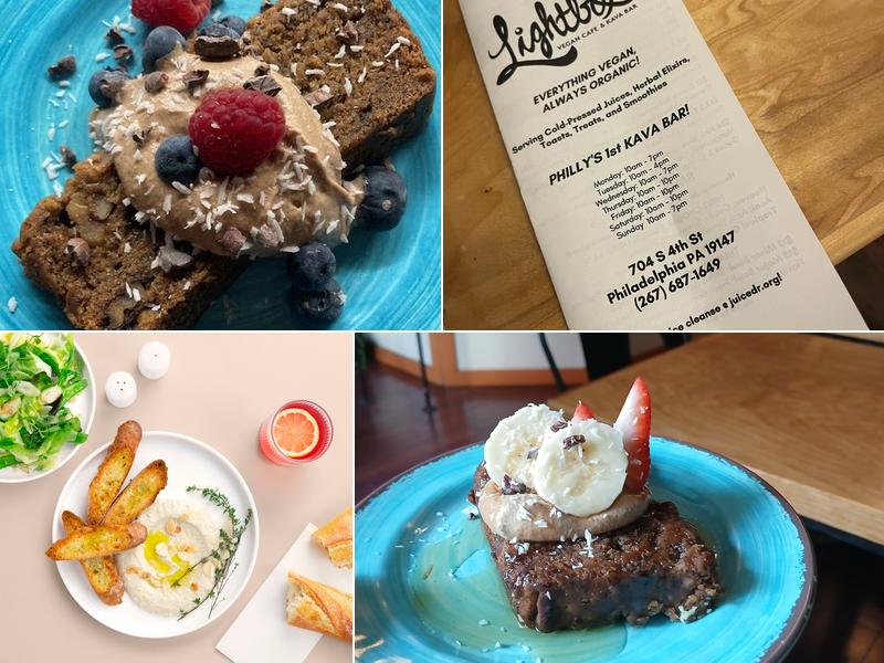 Lightbox Cafe Menu