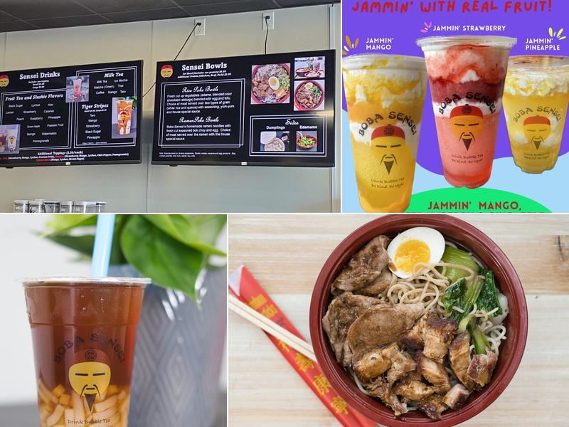 Boba Sensei Menu