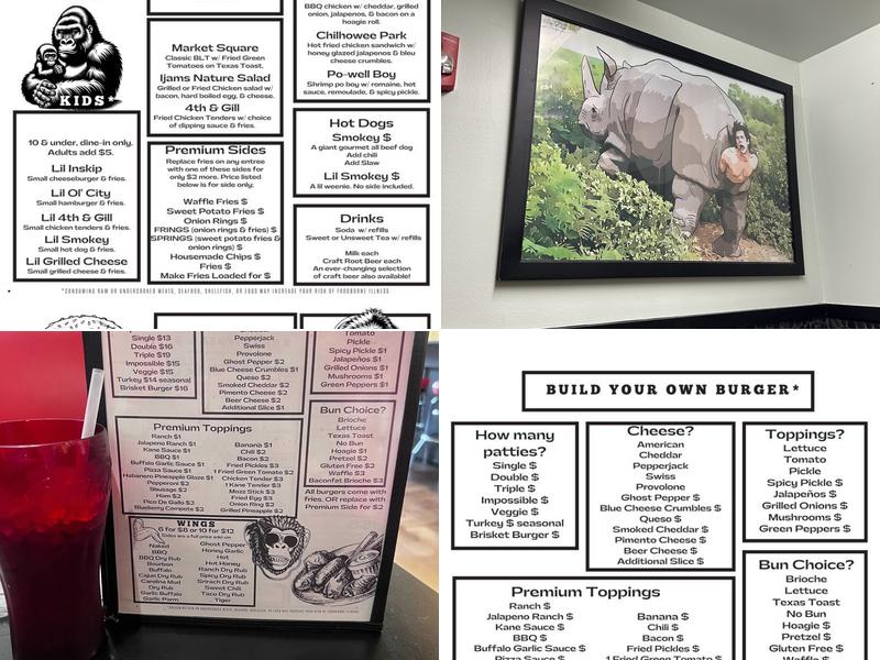 The Shakery at Fountain City Menu