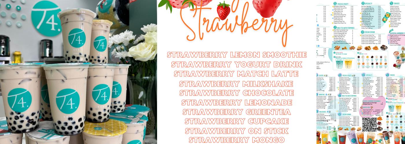 T4 (Tea For U) Bubble Tea Menu