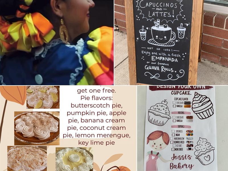 Jossi's Bakery & Shop Menu