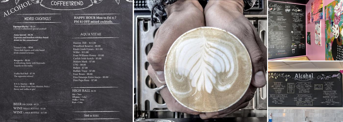 CoffeeTrend Menu
