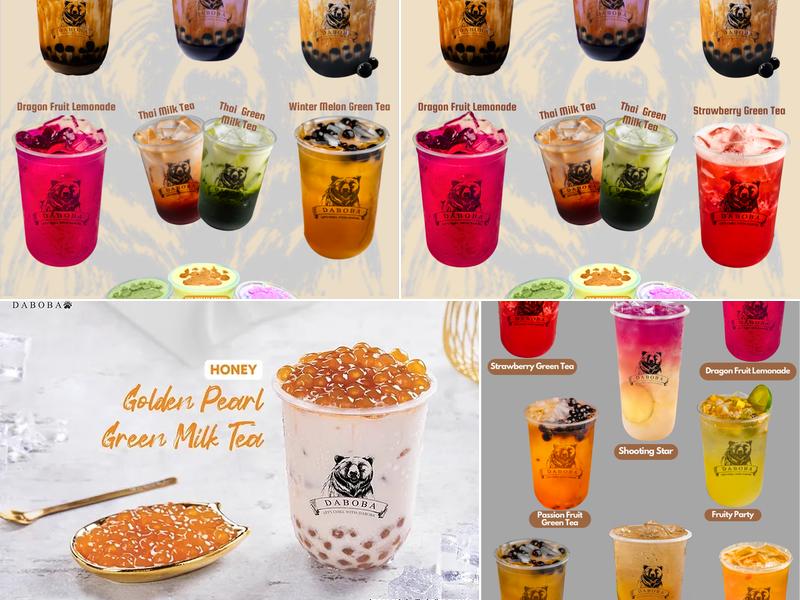Daboba Menu