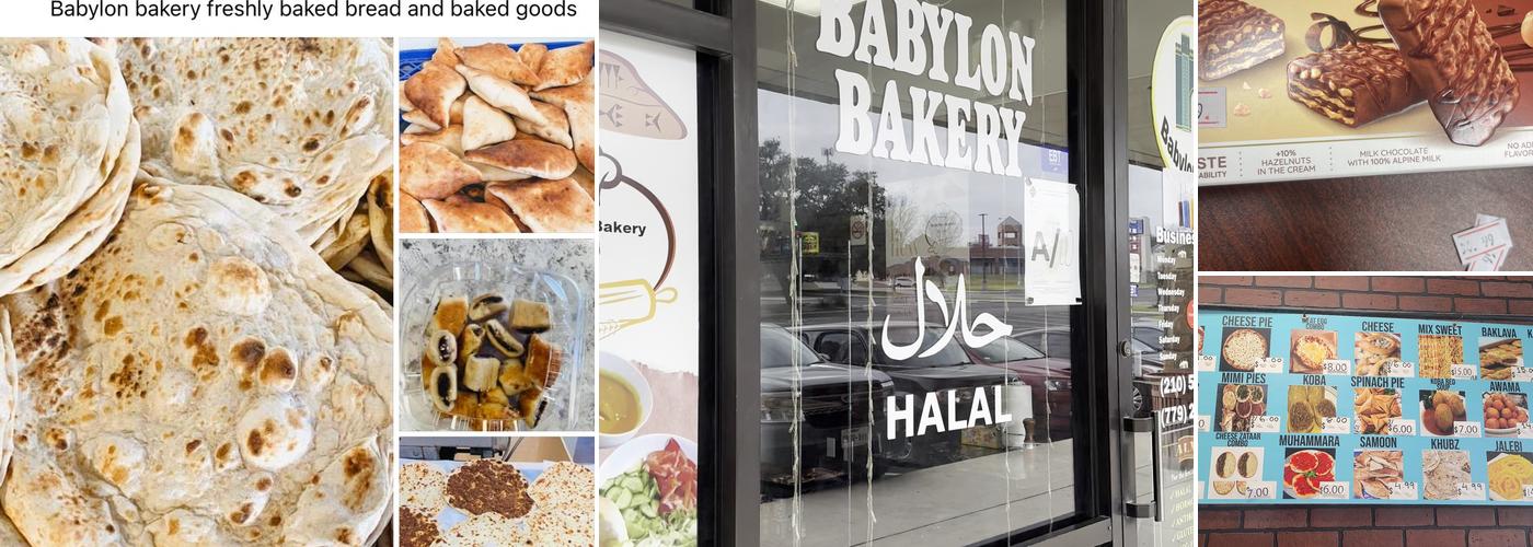 Babylon Bakery Menu