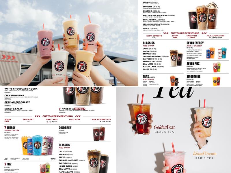7 Brew Coffee Menu