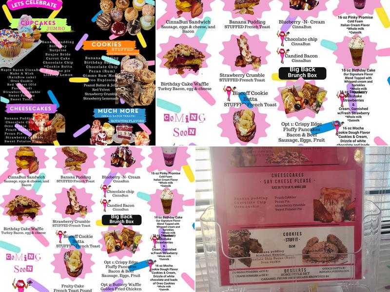 Carnells Cakery Menu