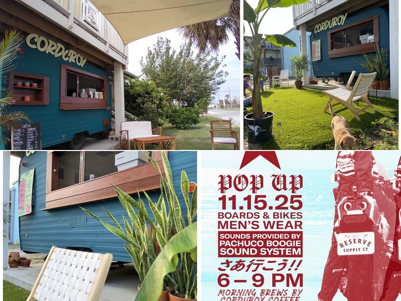 Corduroy Coffee and Clay 2521 Winnie St, Galveston