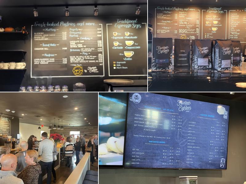 1418 Coffee - Prosper Menu
