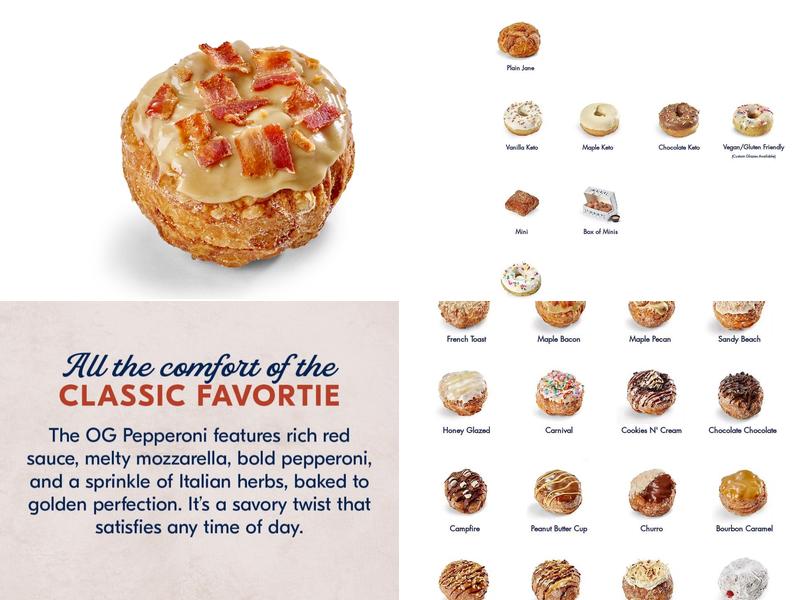 Parlor Doughnuts Menu