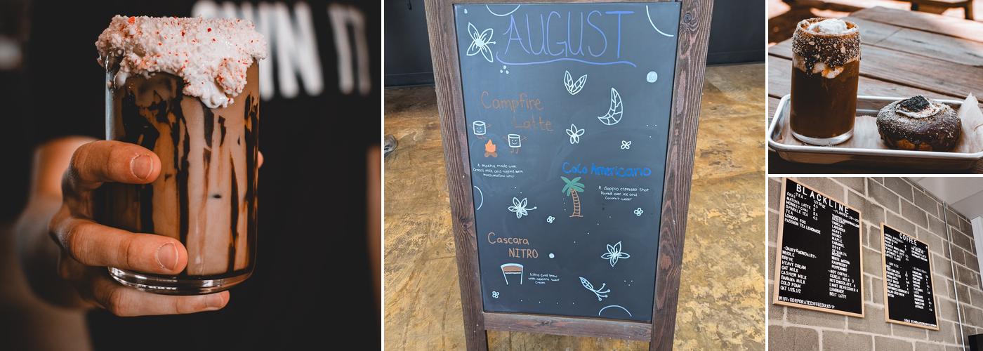 Blackline Coffee & Donuts Menu
