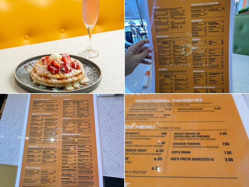 Cracked & Crepe Menu