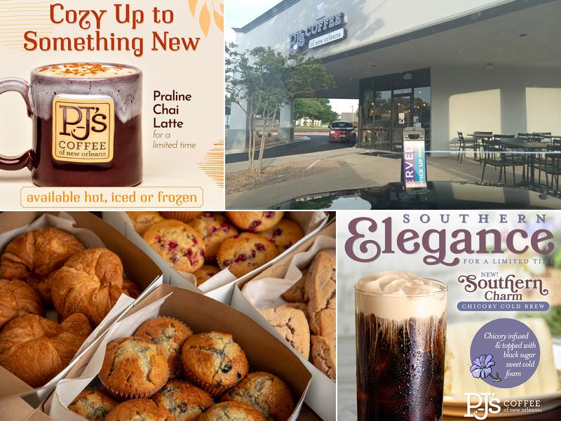 PJ'S Coffee 5555 Rufe Snow Dr Ste 100, North Richland Hills