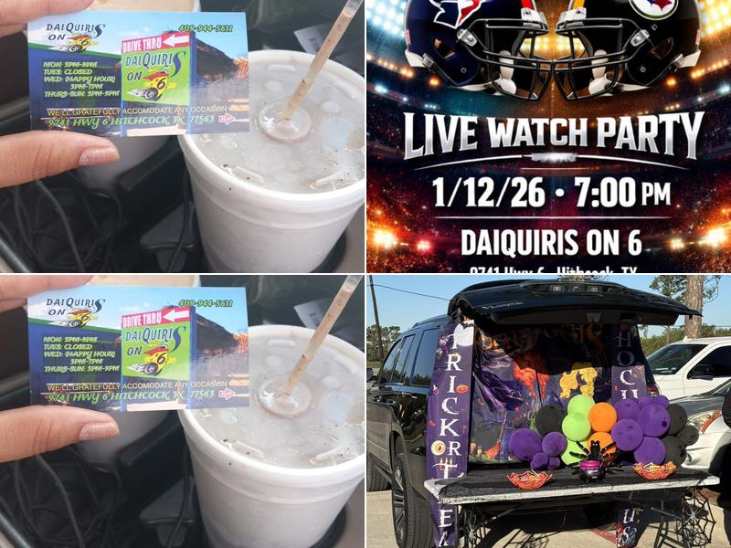 Daiquiris On 6 9741 Hwy 6, Hitchcock