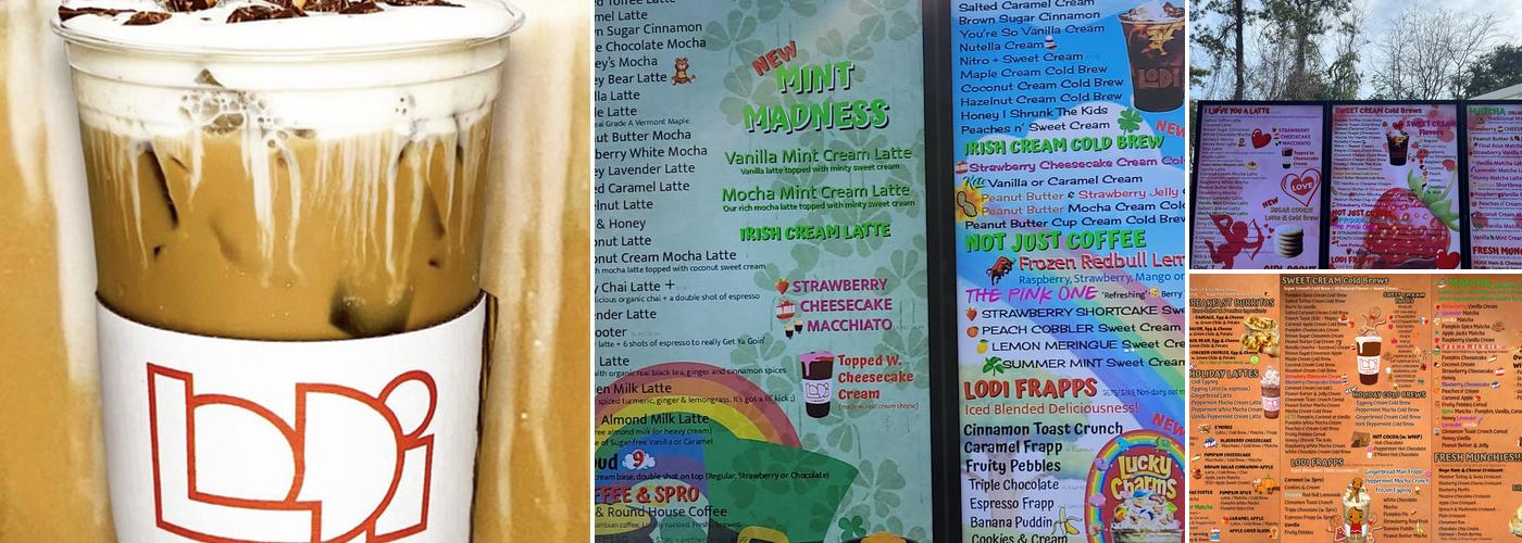 Lodi Coffee Menu