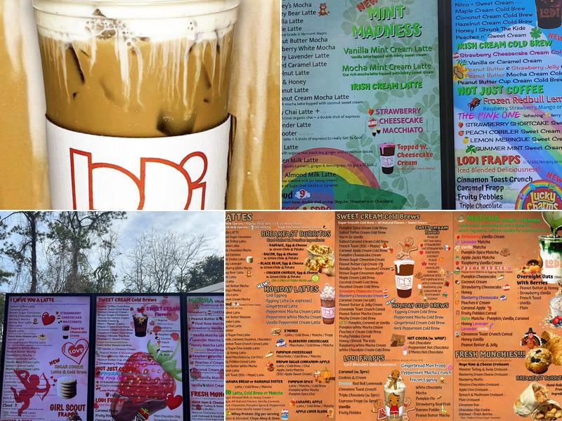 Lodi Coffee Menu