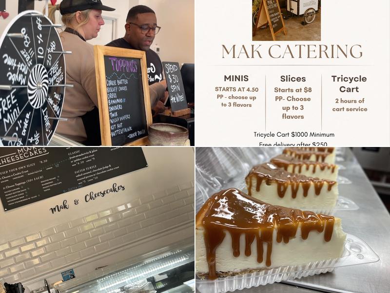 Mak & Cheesecakes Menu