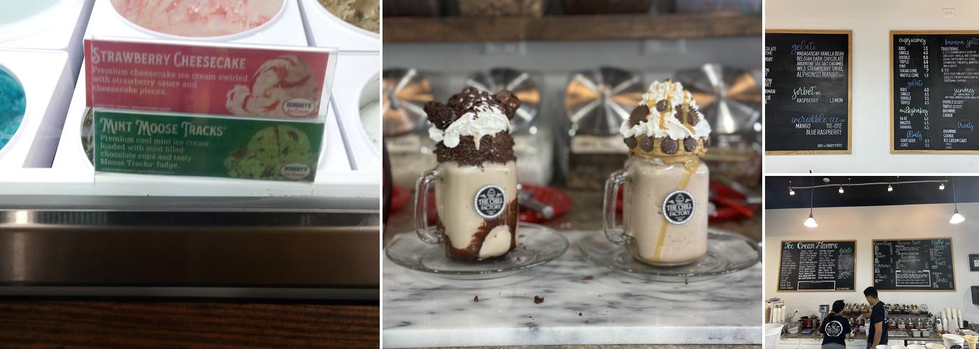 The Chill Factory Menu