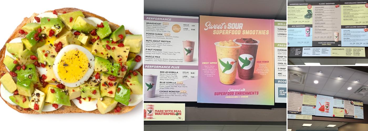 Robeks Fresh Juices & Smoothies Menu