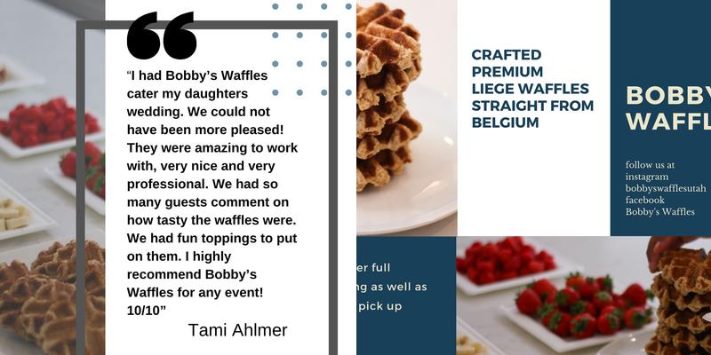 Bobby's Waffles Menu