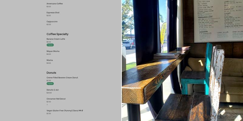 9th Street Coffee & Donuts & MORE! Menu