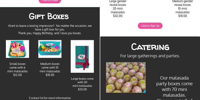 Wiki-licious Menu