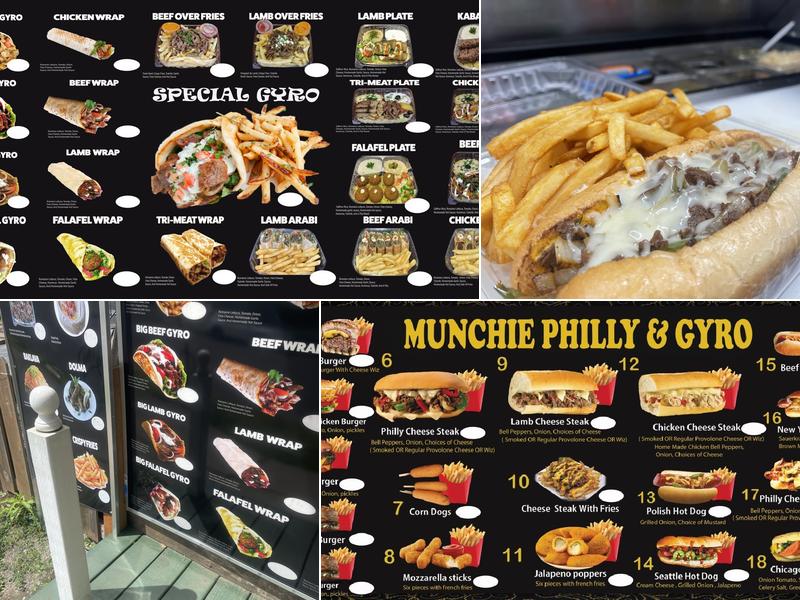 Munchie philly& gyro Menu
