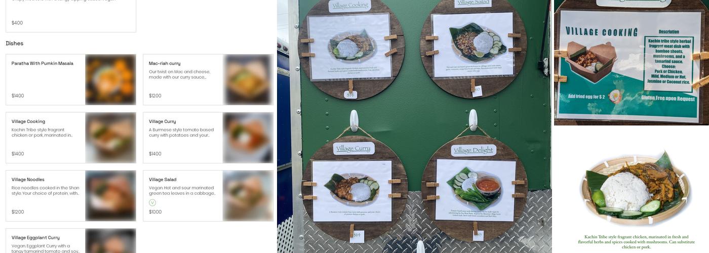 Village Kitchen Menu