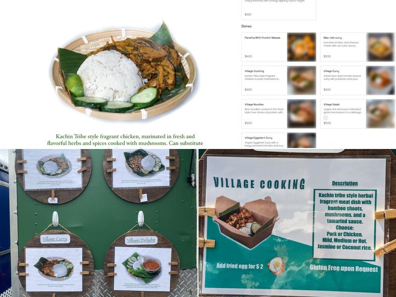 Village Kitchen Menu