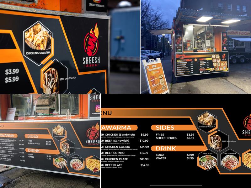 Sheesh Shawarma Menu