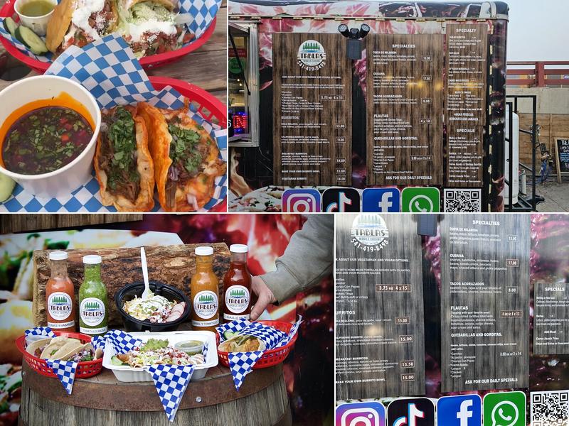 Tablas Mobile Cuisine Menu