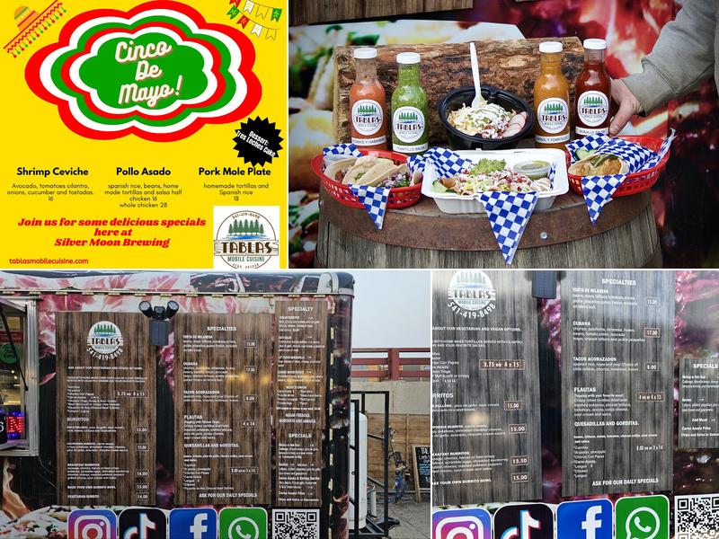 Tablas Mobile Cuisine Menu