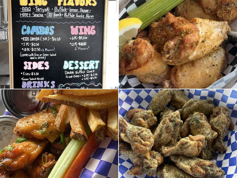 Double B Wings Menu