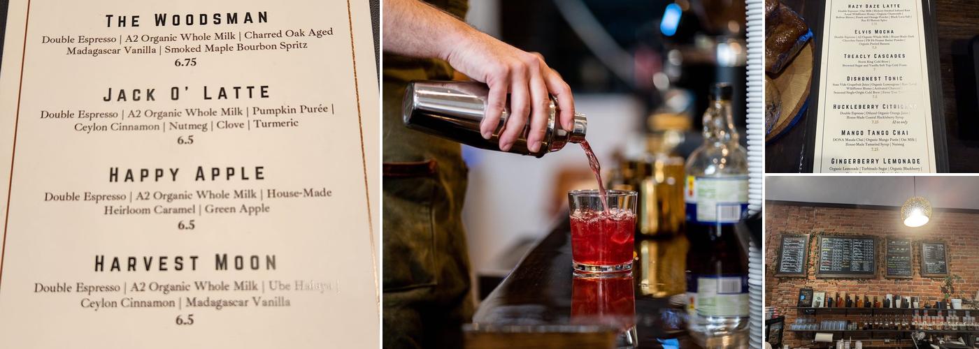 Solid Ground Coffee + Tea Menu