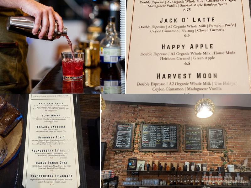 Solid Ground Coffee + Tea Menu